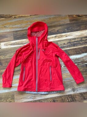 PATAGONIA Women's Stretch Rainshadow Jacket Red size XL windbreaker